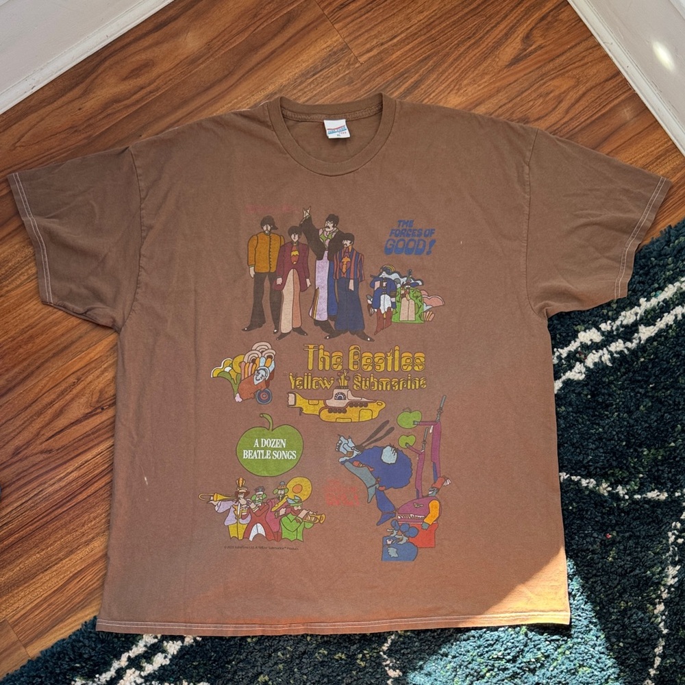 Beatles Band Tee XL